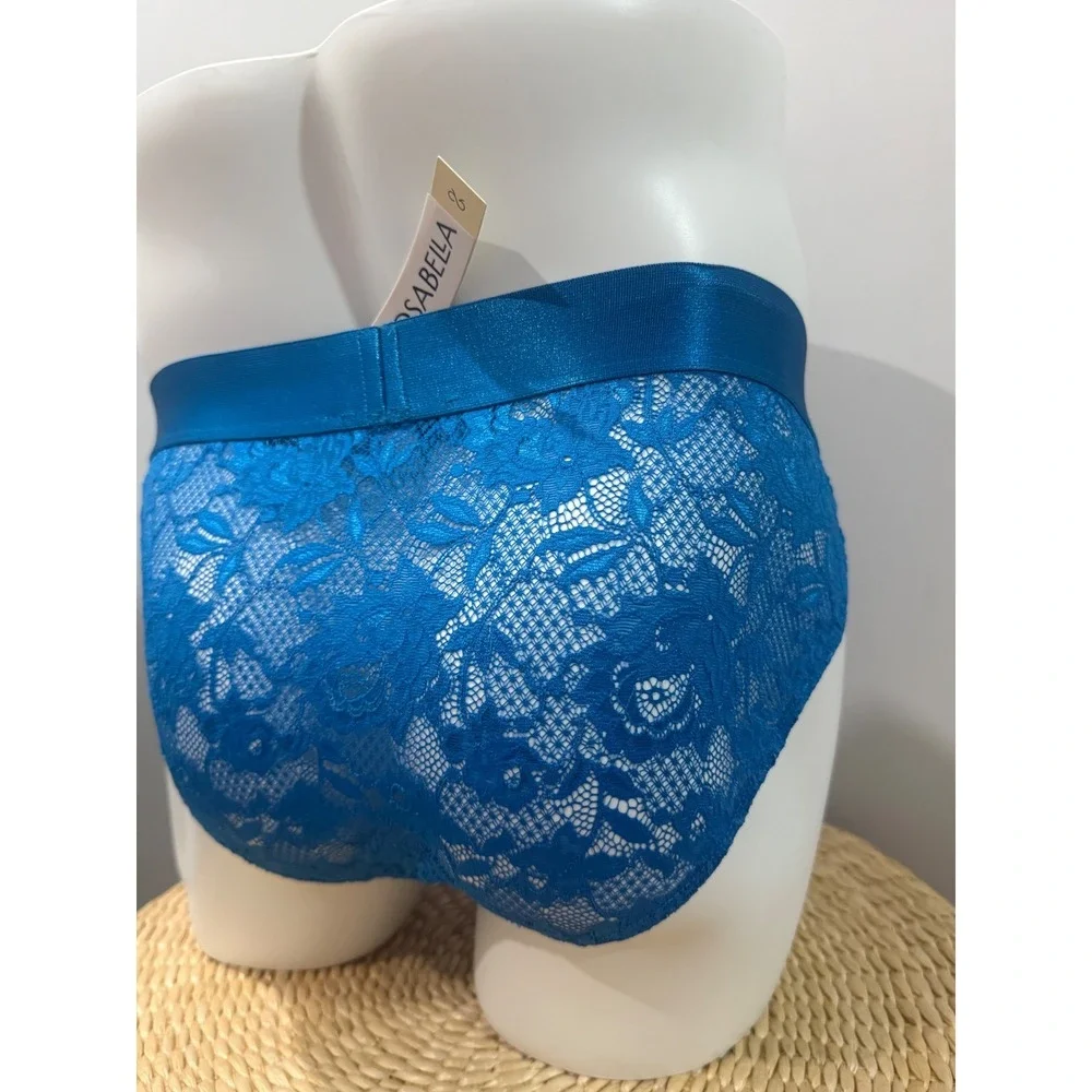 Cosabella Never Say Never Blue Lace Sports Brief Luxury Italian Men's Underwear‎